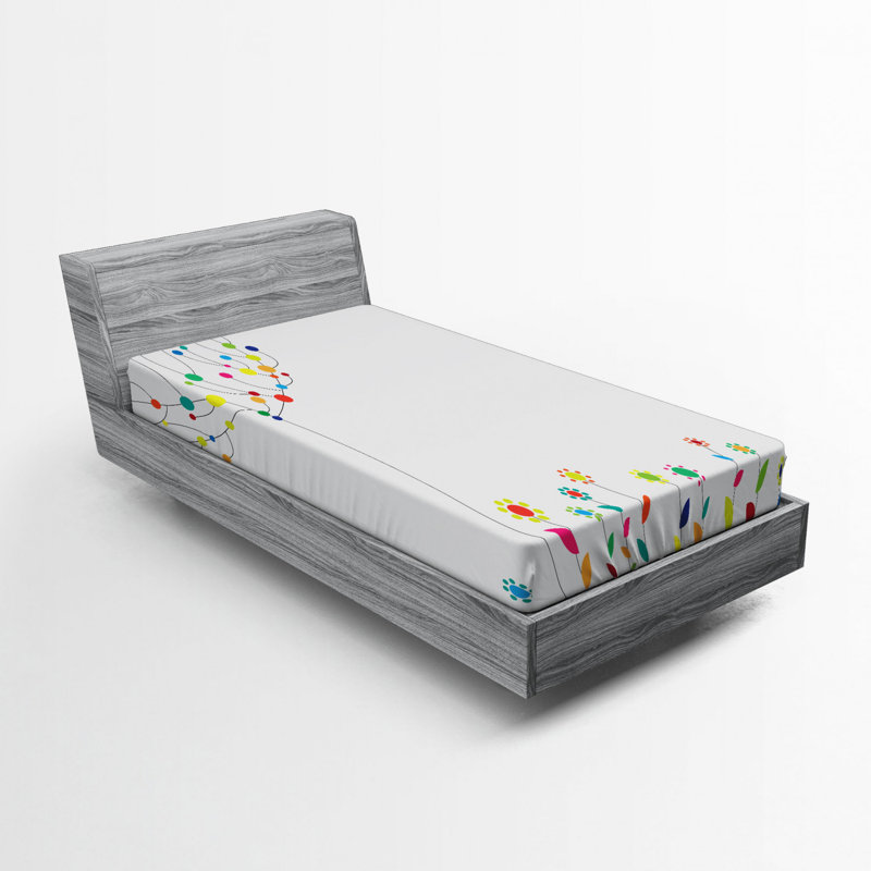 Microfiber Fitted Sheet, Twin Fitted Sheet
