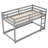 Floor Bunk Bed With Ladder-986515871