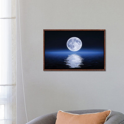 Moon Reflection by Bess Hamiti - Print on Canvas