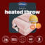 Silentnight Comfort Control Heated Throw Super-soft with 9 Settings Over Blanket-91893524