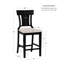 Gober Solid Wood Upholstered Bar & Counter Stool-1344002445-1418835682