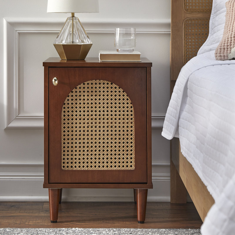  Cortavious Nightstand, Walnut