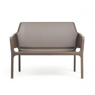 Net Resin Outdoor Bench