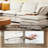 Modern With Double-Layer Cushions And Practical Storage Option U-Shaped Bed Soft