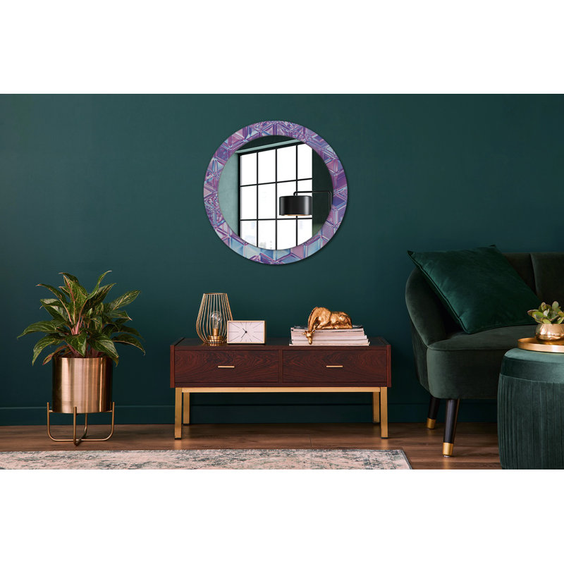 Huldar Glass Flat Wall Mirror