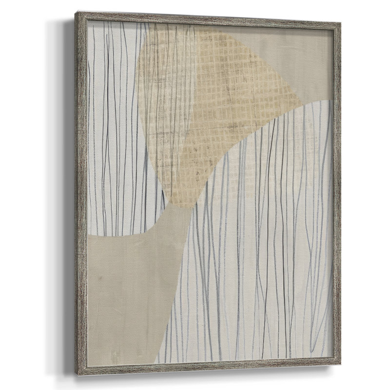 «Paper Stones II», reproduction encadrée - bois massif, H 11 po x l 9 po