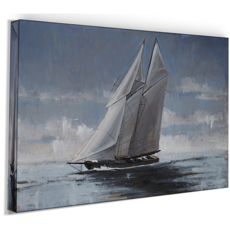 « full voile », peinture sur toile tendue, H 18 po x l 12 po x P 1 po