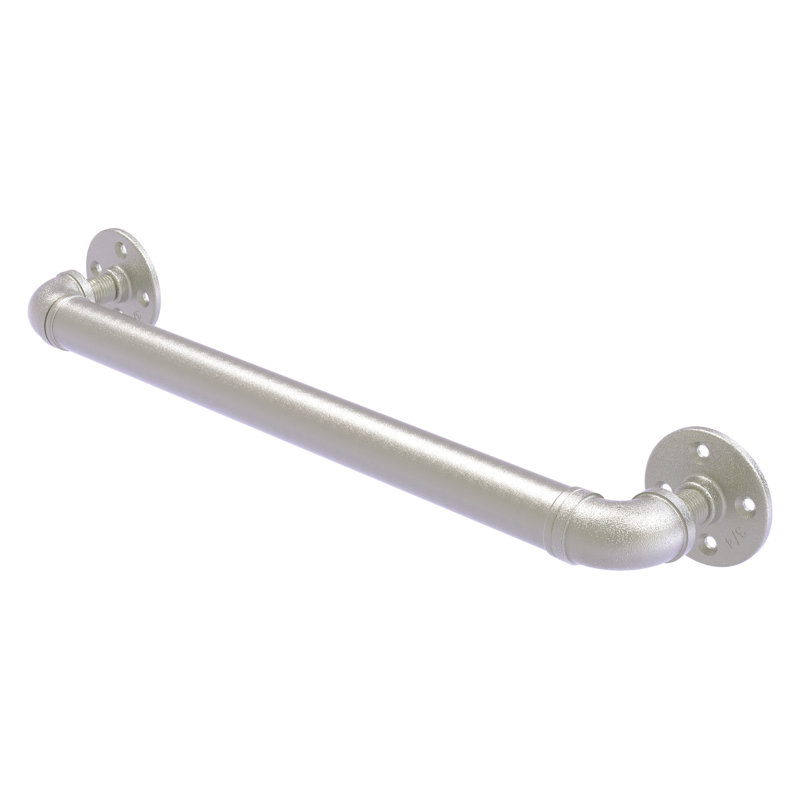 Barre d’appui 16 po Bayer, Nickel satiné, 16"