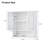 Bathroom Cabinet Wall Mounted, White Bathroom Wall Cabinets-1060094851