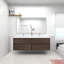 Ensemble de meuble-lavabo double mural 72 po Freidin-1250253823
