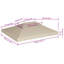 Dakota Fields Plastic Replacement Canopy for Gazebo-17038064
