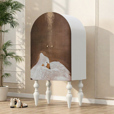 Armoire moderne à double porte minimaliste