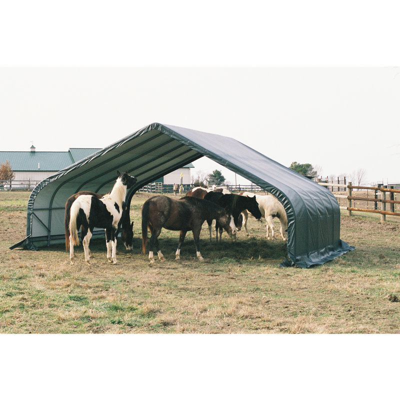 AG Run-In Shelter, Garage, 22' x 20' x 10'