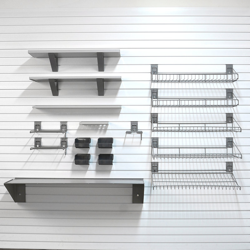 storeWALL Deluxe Garage Shelf Bundle