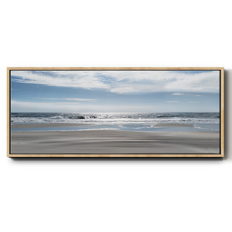 Beach Bliss- Framed Canvas, 20" H x 50" W