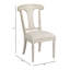 Chaise d'appoint en bois MAEVE - crème