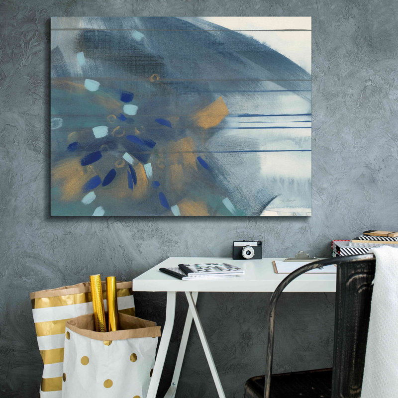 «Regal» par Jo Maye, art mural sur toile, H 26 po x l 34 po x P 1,5 po