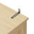 66.93" H Rattan Storage Cabinet