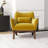 Louisville Velvet Accent Chair-1215069294