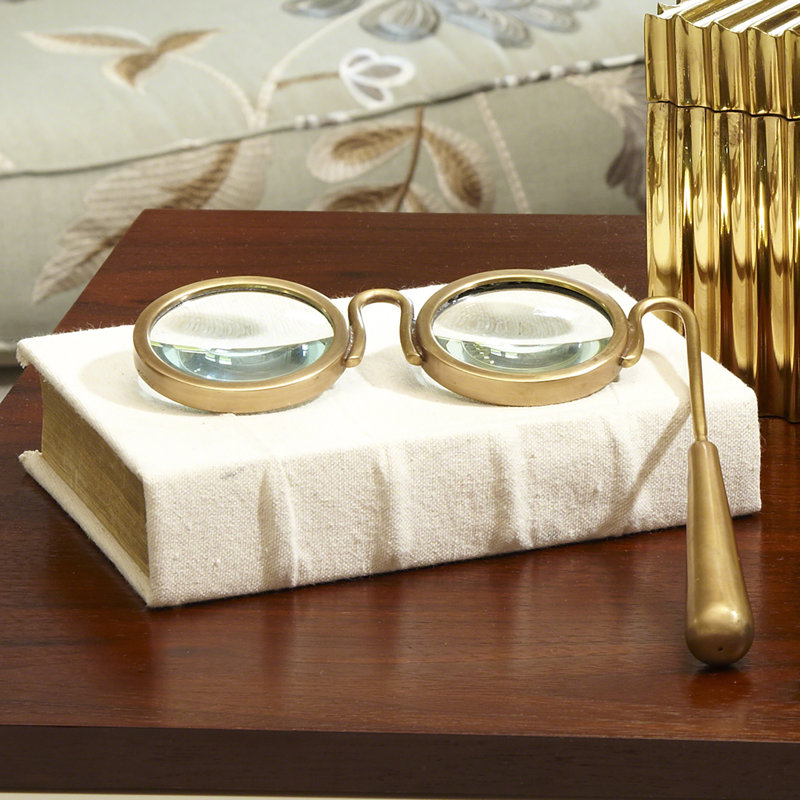 Alrik Magnifying Glass, Brass