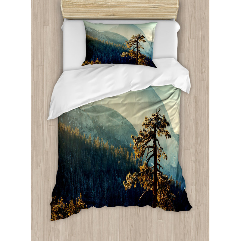 Rustic Polyester Duvet Cover
