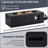 Outdoor Rectangular Propane Fire Pit 40000 BTU,41.9''Patio Heater With Stainless Steel Burner And Free Lava Rocks,Waterproof Cover,Suitable For Courtyard,Lawn,Patios, Decks,Swimming Pool-929485293