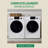Equator Deluxe Laundry Set Digital Washer 1.9cf 110v+ Vented Dryer 4cf 110v