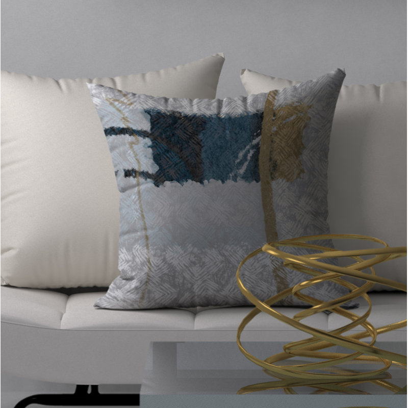 Housse de coussin décorative carrée Sound prestige, 24 po x 24 po