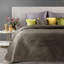 Ried Velvet Solid Colour Bedspread-1455645041-1455645042