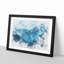 Blue Mountains in Sikkim India - Framed Print-56842492-56842497