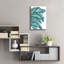 Art mural en verre feuilles tropicales 6 pi par Mark Ashkenazi-1492914033