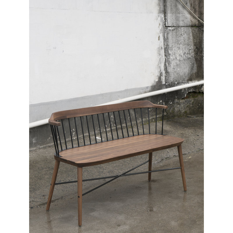 Exchange Bench, Natural Walnut