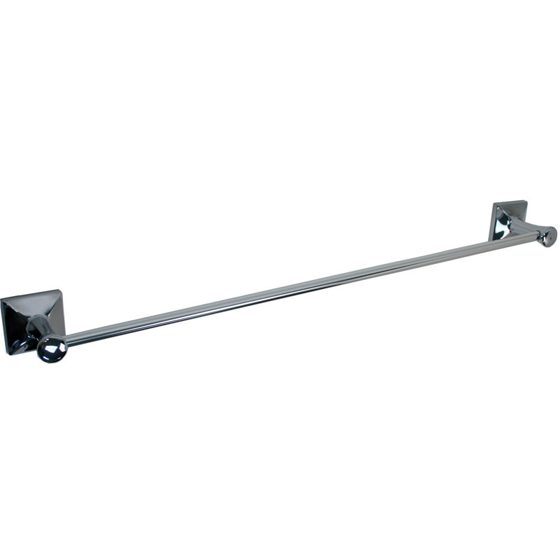 Porte-serviettes mural 24 po Euro Transitional Series - Chrome poli, Chrome poli