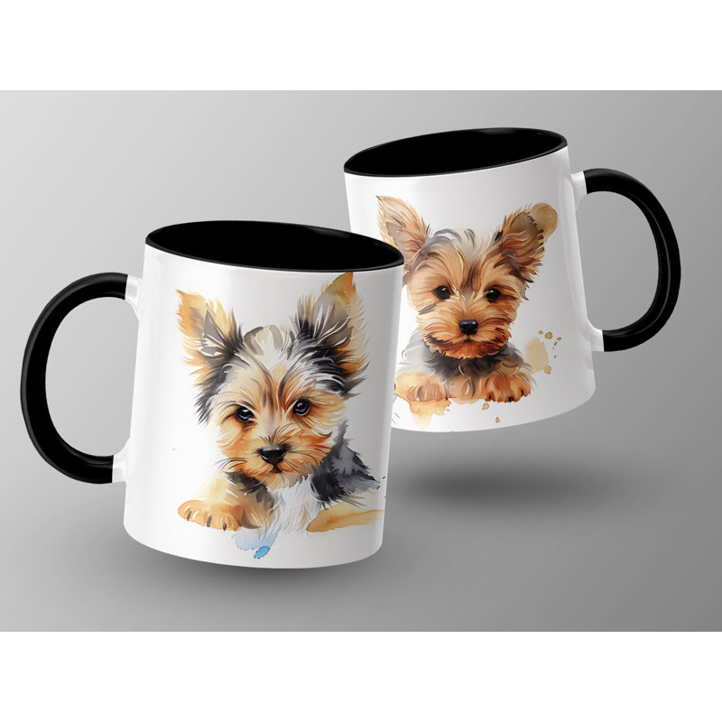 Ceramic Coffee Mug, 2, Black
