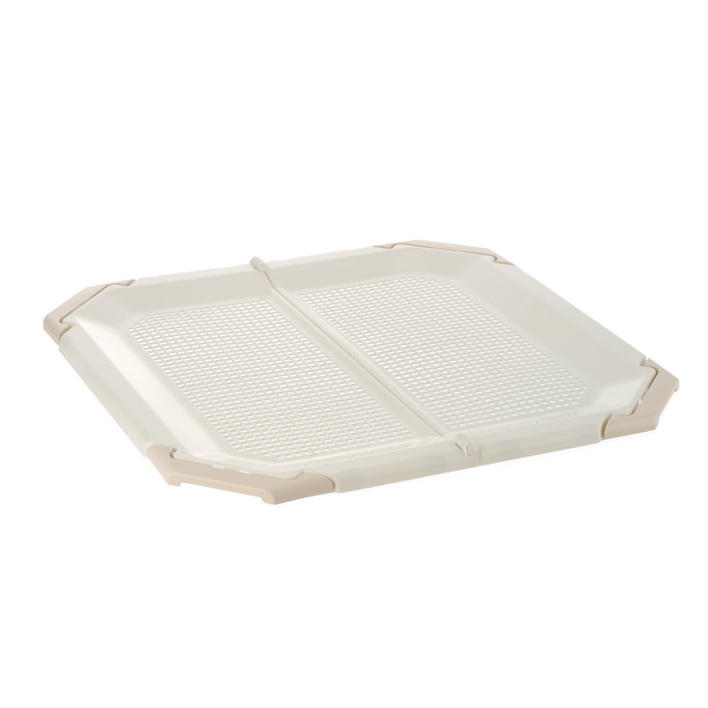 Porte-coussin en filet Paw Trex, Ivoire