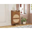Armoire 2 portes, 1 tiroir, étagère à chaussures, double couche, convient à l'entrée-114624606