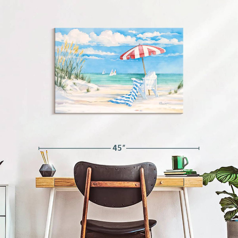 Gillard Beaches de Floride, H 24 po x l 36 po