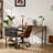 Hussan L-Shaped Metal Base Computer Desk-96847151