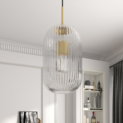 Dynamism 1 - Light Dimmable Kitchen Glass Single Pendant