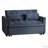 3 in 1 Convertible Sleeper Sofa Bed with Pillows-577722694