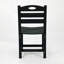 Ensemble de chaises de patio Hdpe peu encombrantes pour l'extérieur moderne