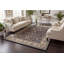 Tapis bleu/ivoire oriental Attell-22281068