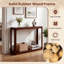 47 " W Solid Wood Top Console Table