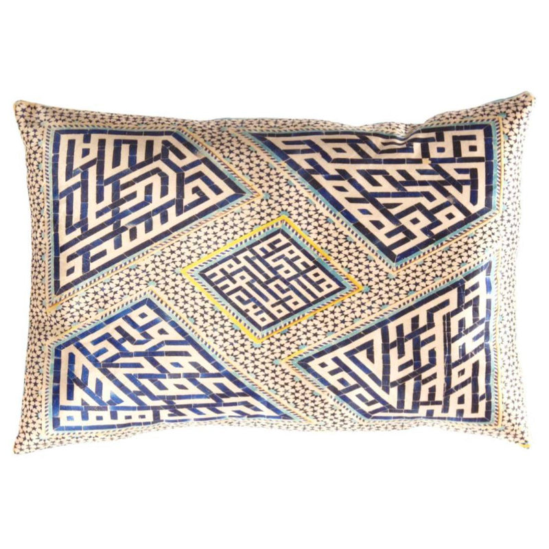 Coussin décoratif en velours