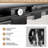 Matte Black Aluminum Frame Double Sliding Shower Door 54" W X 72" H, 1/4"  6Mm  Clear Tempered Glass With -Proof Film, Waterproof And Easy To Install In Bathroom Wide High Glass, Frame, , Waterproof,-121157446