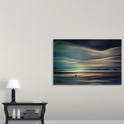 « orcas », impression sur toile