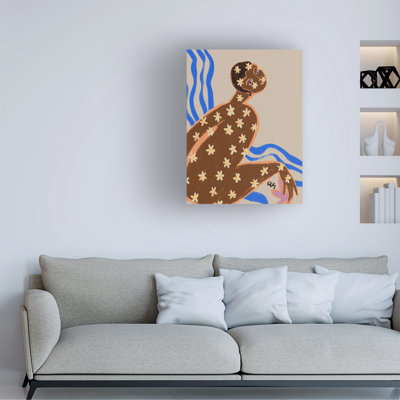 «Blooming Daisy» sur toile par Arty Guava