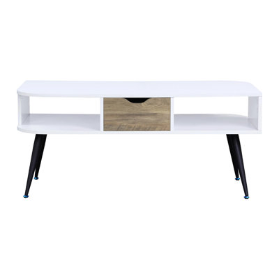 Rectangular Coffee Table With 1 Storage Drawer