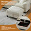 Canapé modulaire rembourré Corduroy-118704678