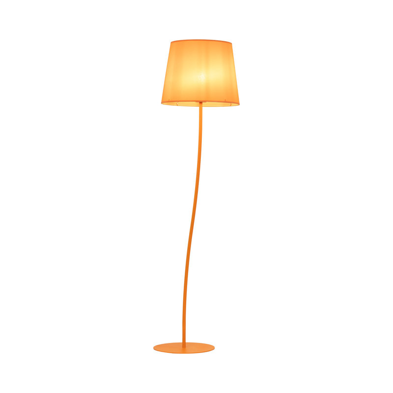 Lampe sur pied orange Jitendra